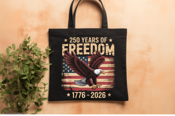 250 Years of Freedom 1776–2026 Patriotic USA T-Shirt | Digital Download