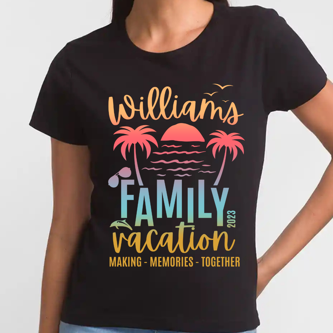 Family Vacation Shirt | Summer PNG Design | Digital Download