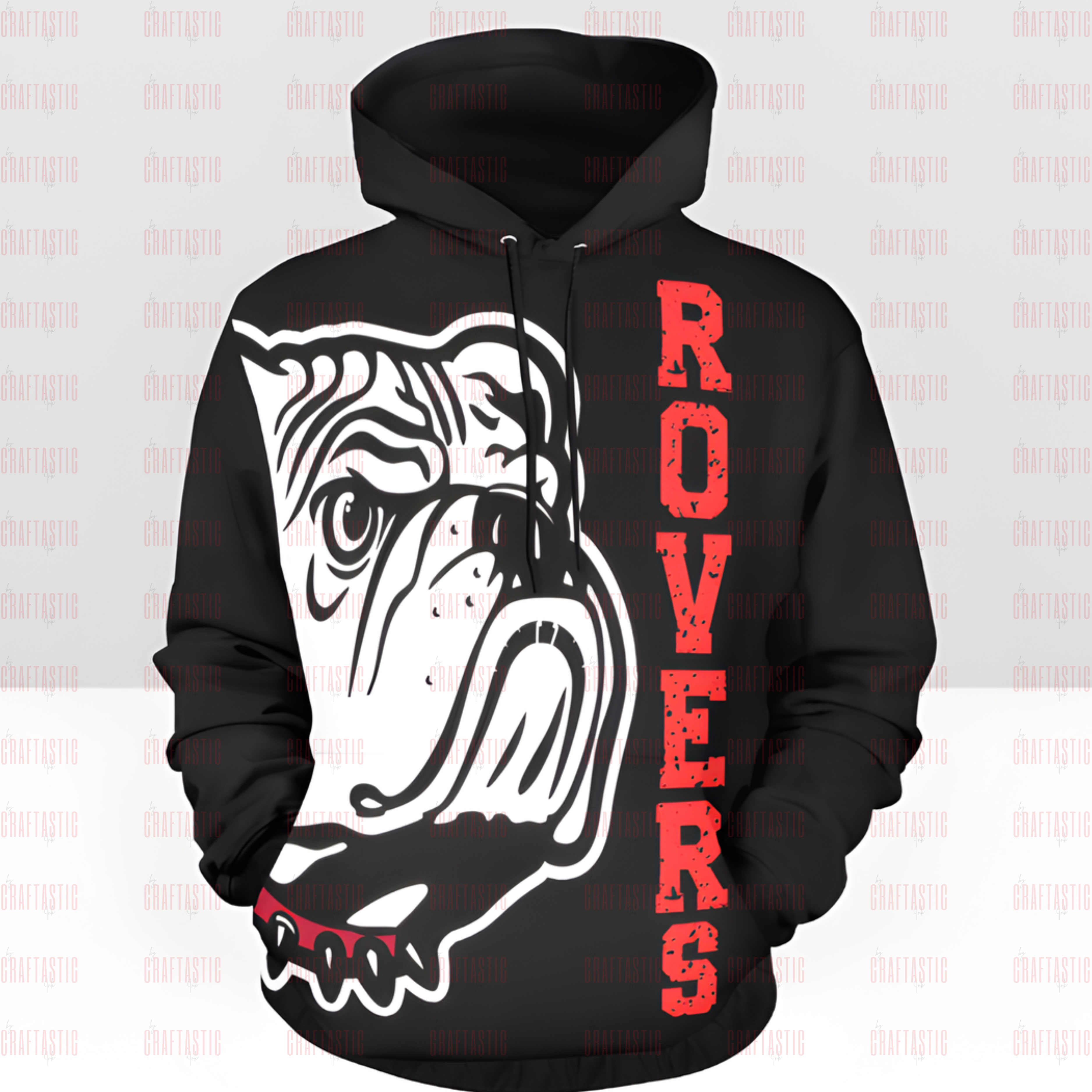 “Easton Rovers black hoodie with bulldog design and red vertical text”
“Phillipsburg Liners gray hoodie with wildcat in hat and maroon text”
“Palmer Panthers kelly green hoodie with panther face and white text”
“Custom school spirit hoodies for Easton, Phillipsburg, and Palmer teams”