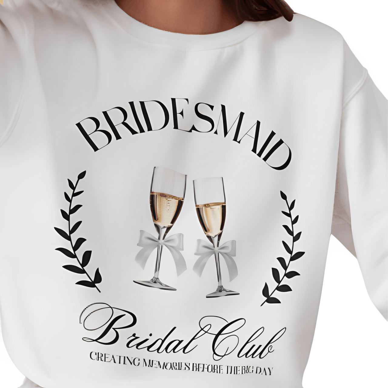 Bridesmaid Bridal Club DTF Transfer - High-Quality Custom Prints | Craftastic Ink