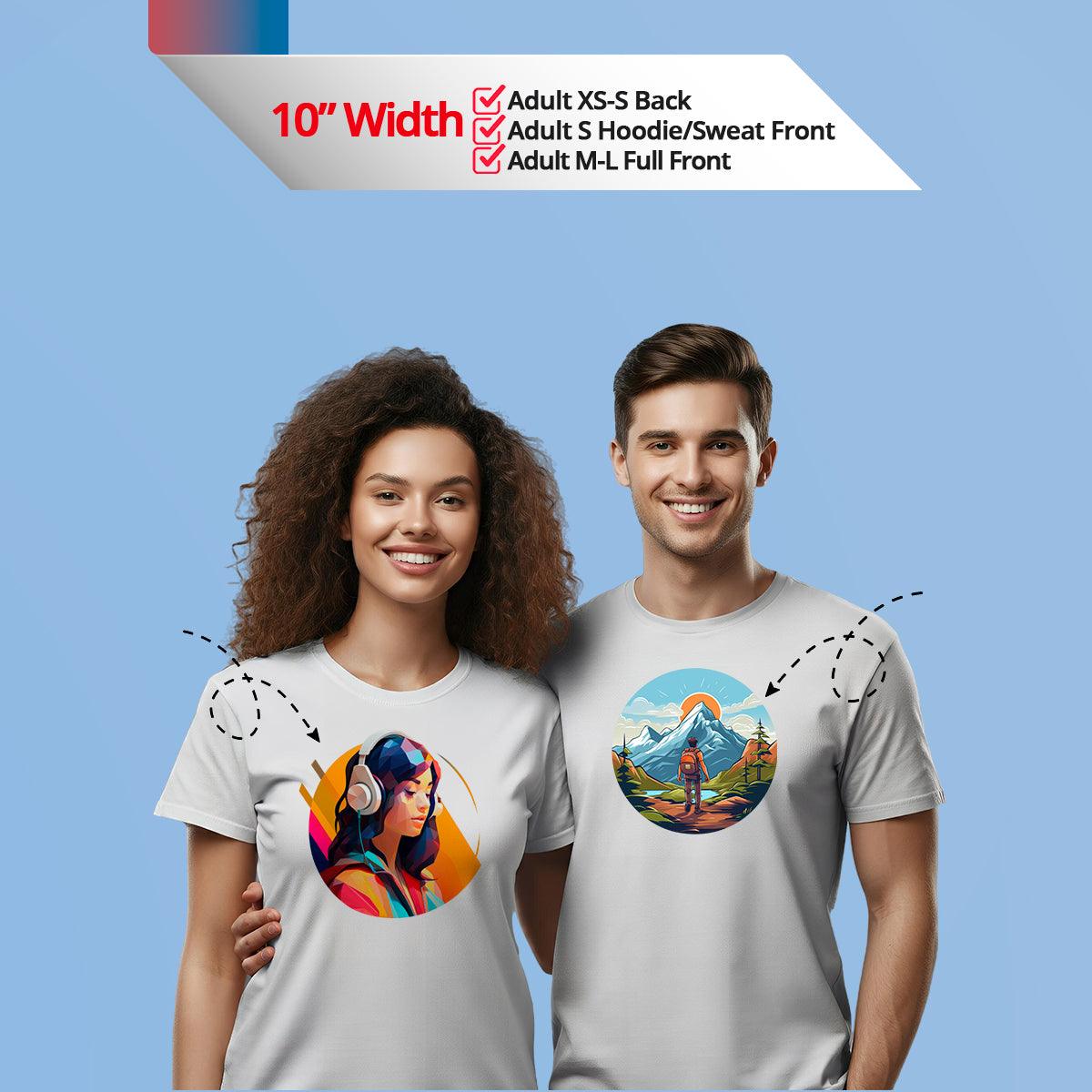 DTF Transfers By Size