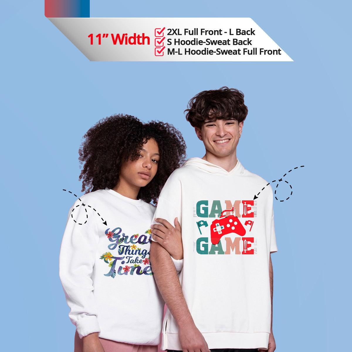 DTF Transfers By Size