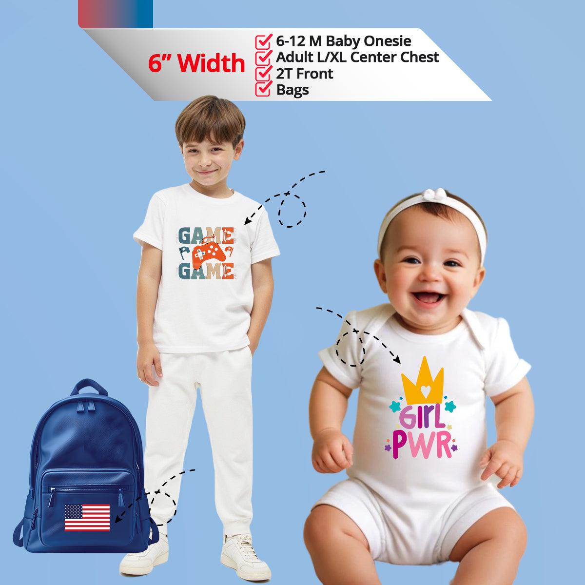 DTF Transfers By Size