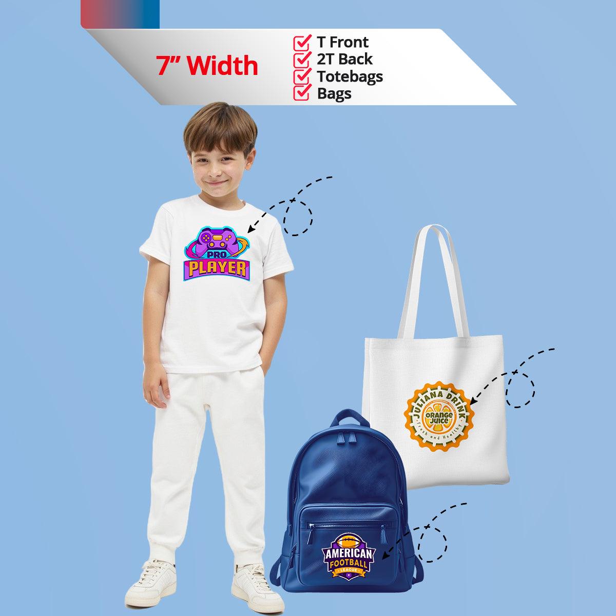 DTF Transfers By Size