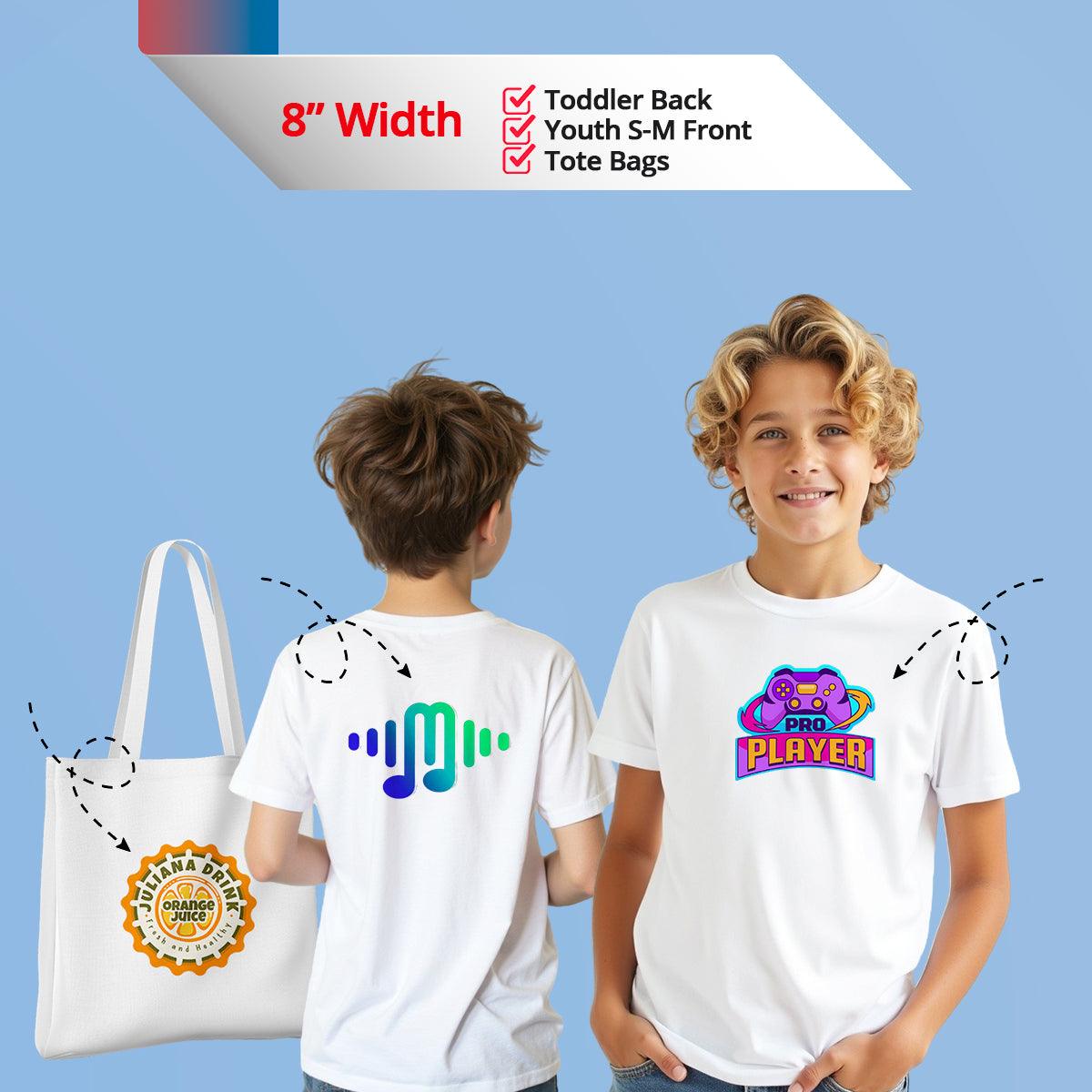 DTF Transfers By Size