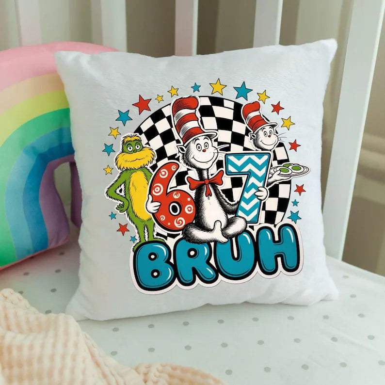 Dr Seuss Day Shirt Kids Youth Adult Teacher Cat in the Hat Birthday Party Tee