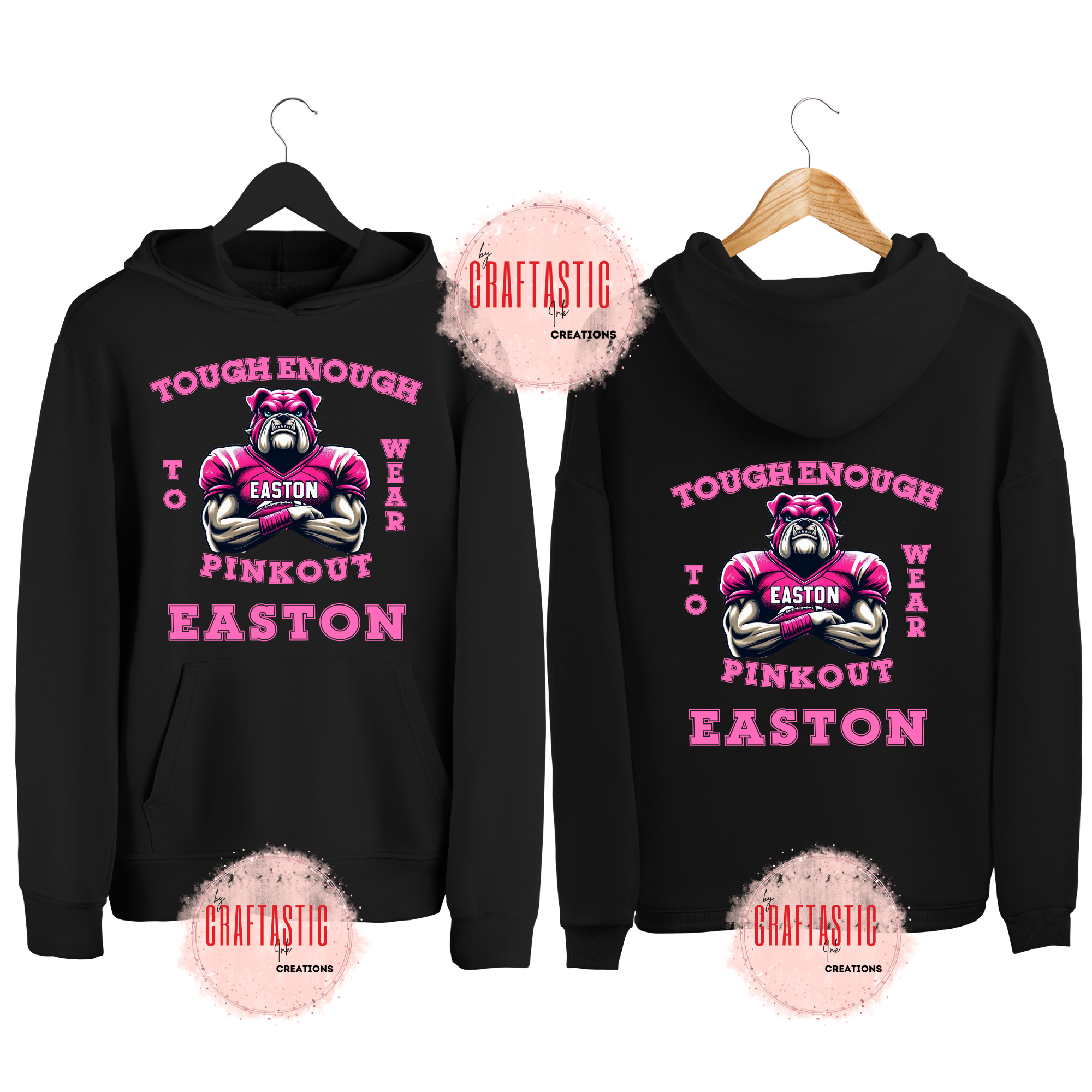 Tough Enough to Wear Pinkout EASTON | Custom Spirit Wear-Craftastic Ink