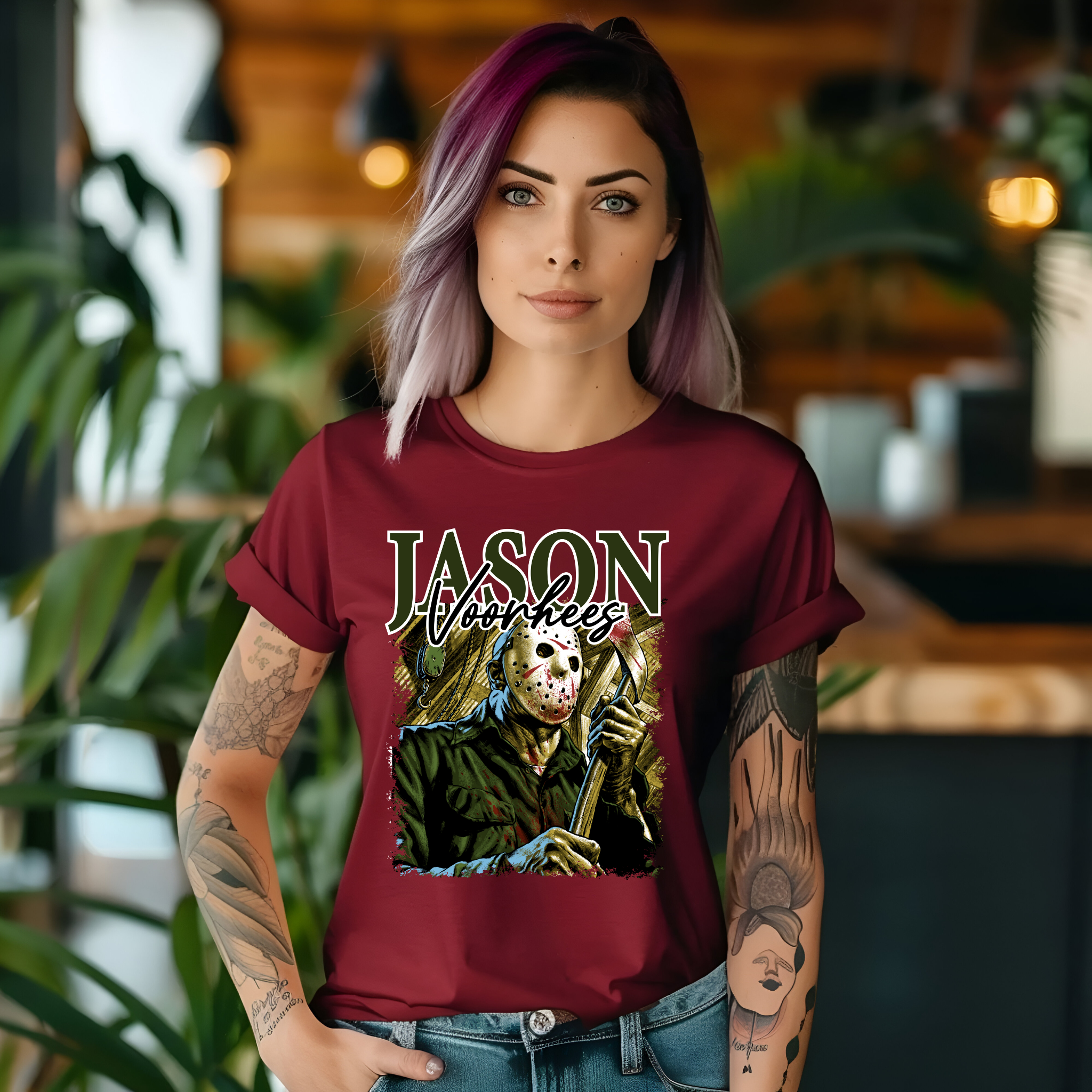 Jason Halloween-DTF Transfer-High-Quality Custom Prints | Craftastic Ink