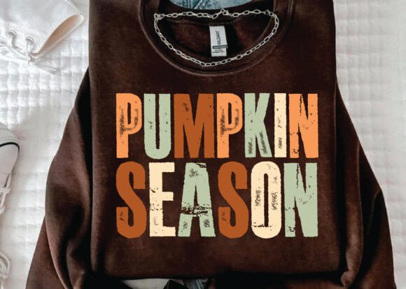 Pumpkin Season SVG/PNG + Cozy Fall Crewneck