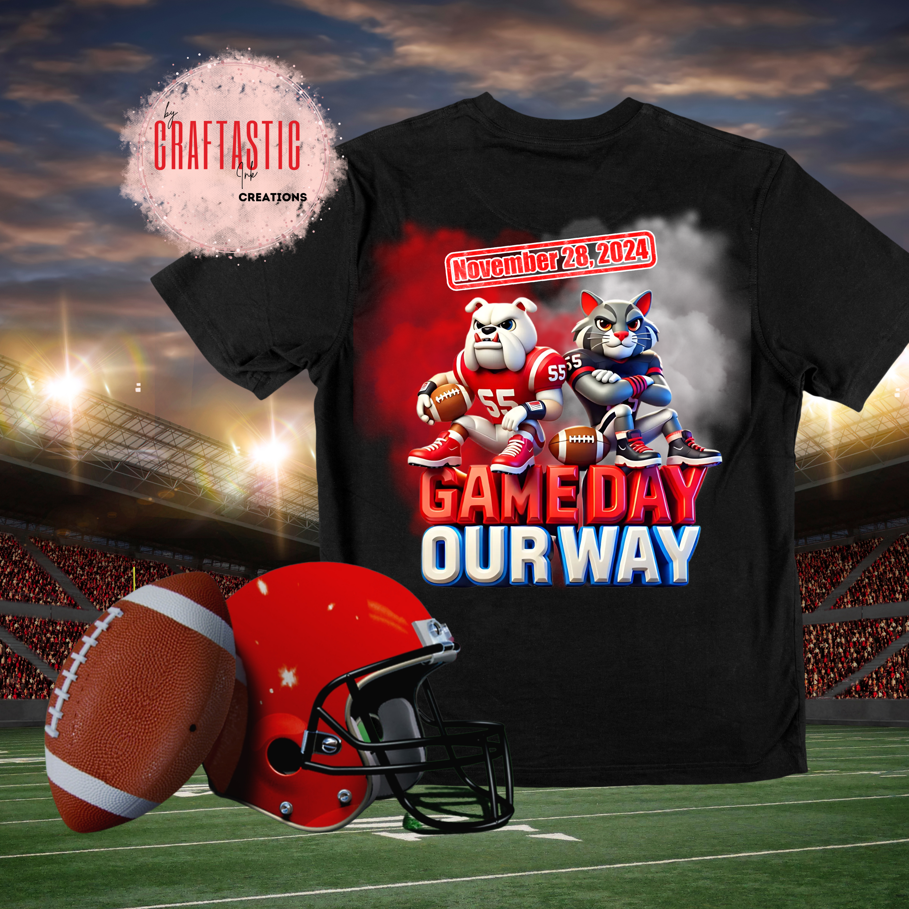 Easton/Pburg Game Day Our Way | Custom Spirit Wear-Craftastic Ink