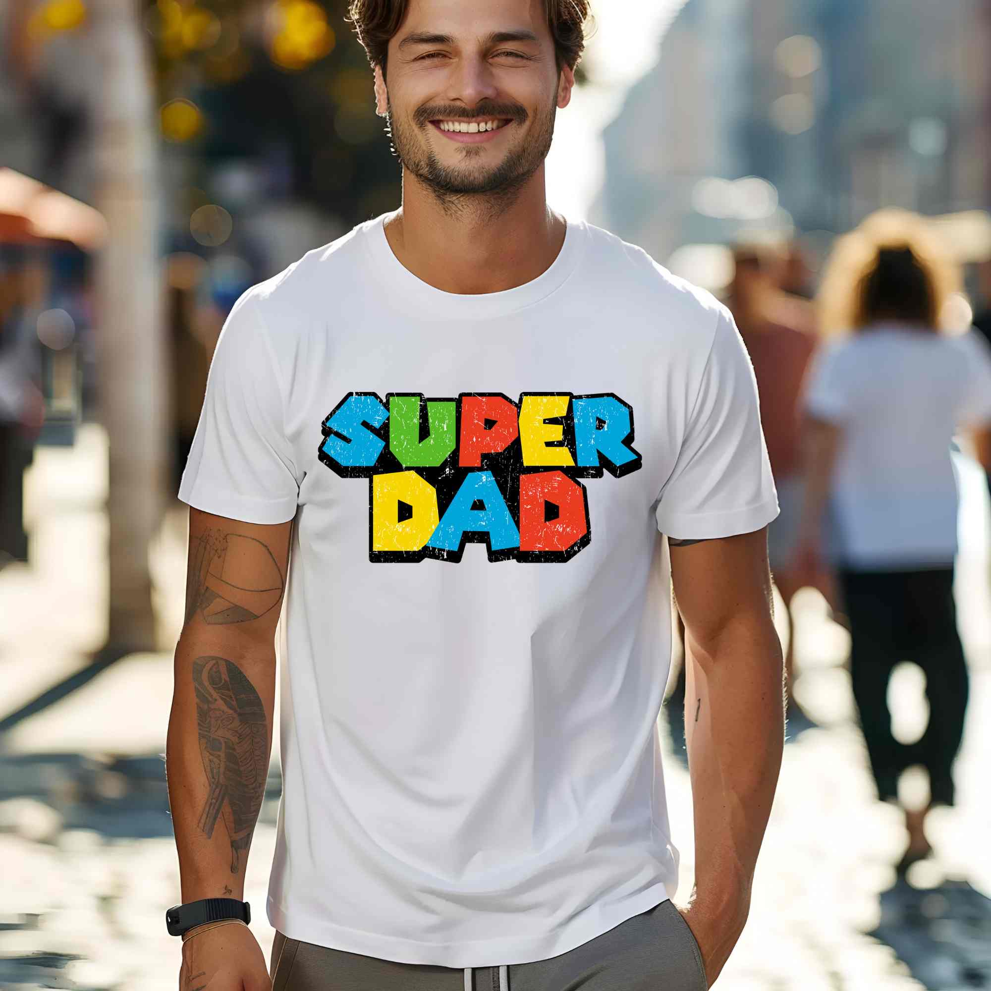 Super Dad-DTF Transfer-High-Quality Custom Prints | Craftastic Ink