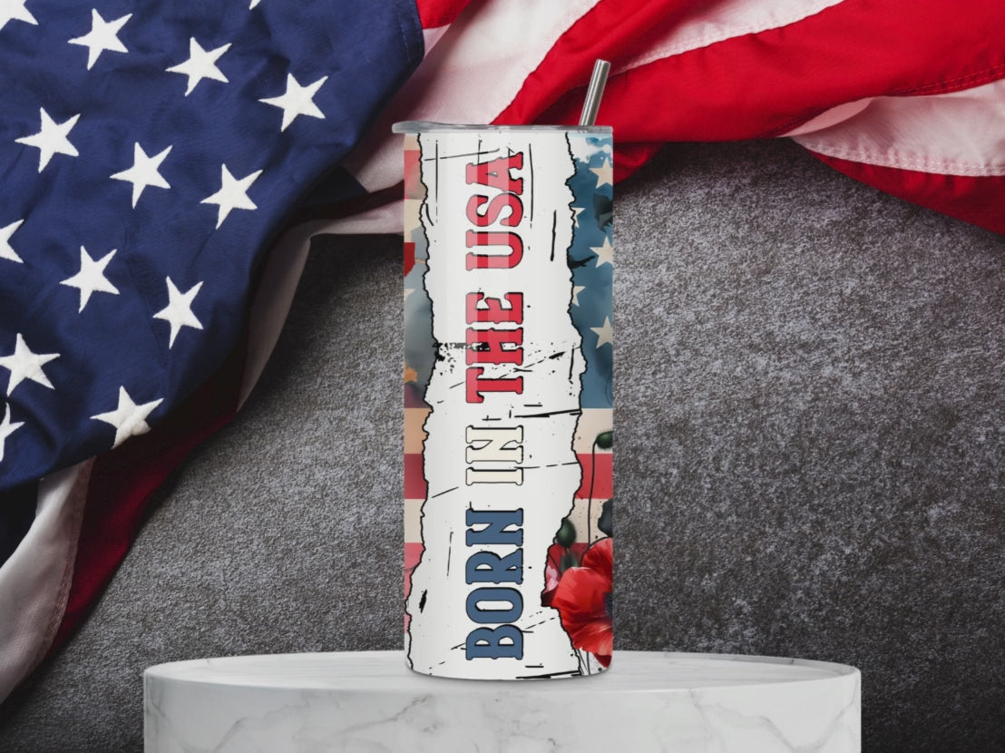 Born in the usa Sublimation Transfer-High-Quality Custom Prints | Craftastic Ink
